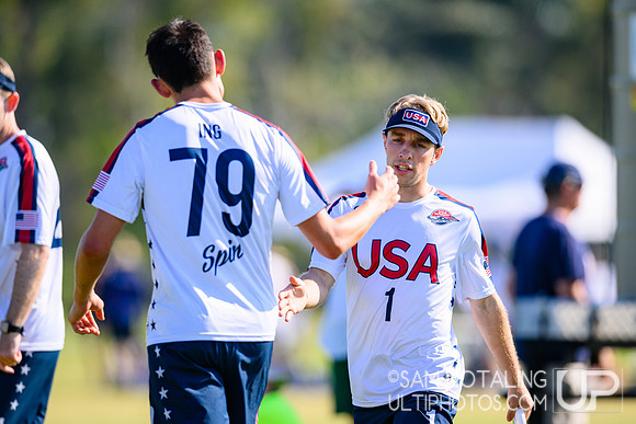 Men’s pool play during World Ultimate Championships at Runaway Bay Sports Precinct