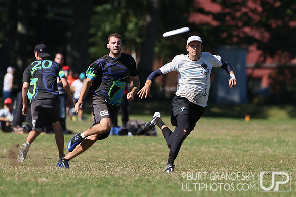 USAU NE Regionals 2013 -- Men's, Sunday Round 2