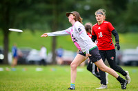 Davenport Panthers vs Middlebury Pranksters in quarterfinals at USAU D-III College Championships