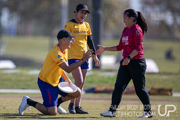 Day 1 of the WFDF 2024 World Masters Ultimate Championships