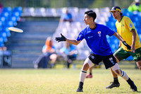 Men’s semifinals during World Ultimate Championships at Runaway Bay Sports Precinct