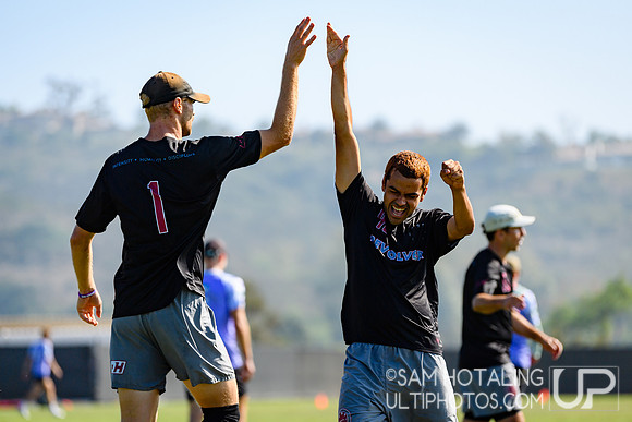 Pool play at USAU Club Championships
