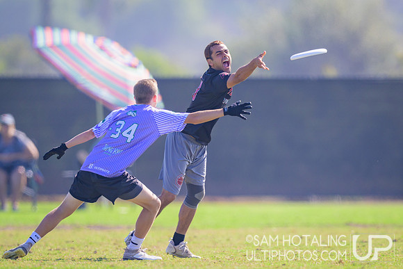 Pool play at USAU Club Championships