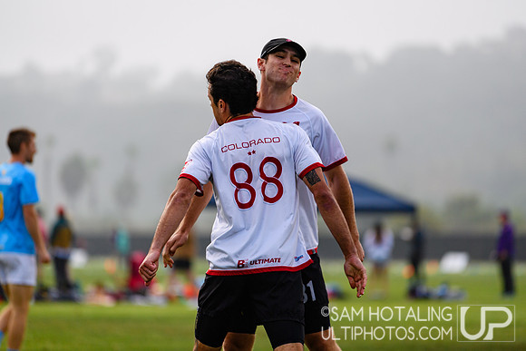 Pool play at USAU Club Championships