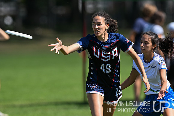 USA U20 Women vs Italy U20 Women - WJUC 2022
