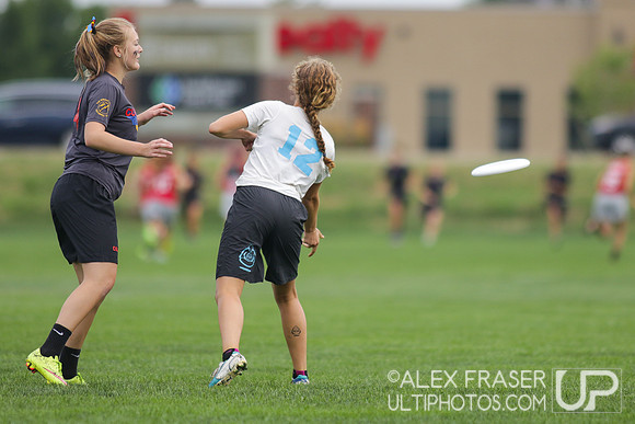U19 Girls - Friday - 2016 USAU Youth Club Championships