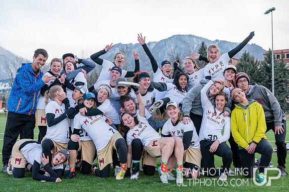 Denver University Hype at Rocky Mountain DI Conf. Championships, Women's