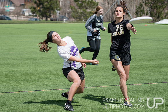 Colorado College Lysystrata's Tools vs. Colorado University Devi at Rocky Mountain DI Conf. Championships, Women's