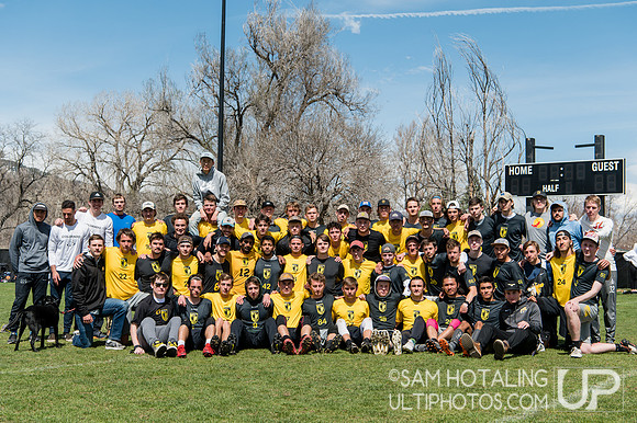 Colorado University Men's program at Rocky Mountain DI Conf. Championships, Men's
