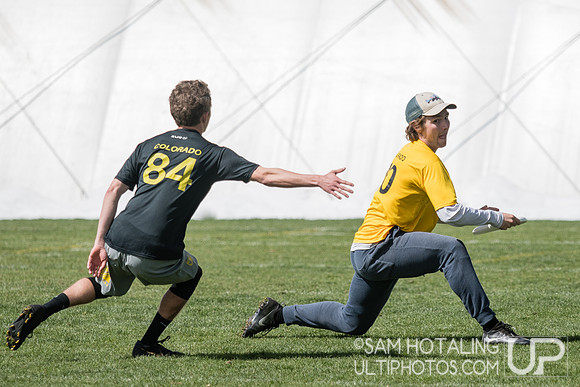 Danny Langevin breaks Luke Engelken at Rocky Mountain DI Conf. Championships, Men's