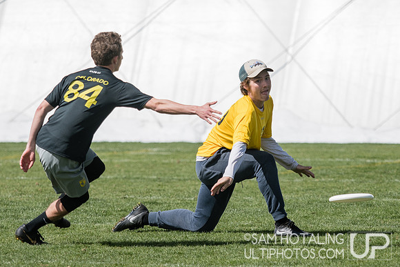 Danny Langevin breaks Luke Engelken at Rocky Mountain DI Conf. Championships, Men's