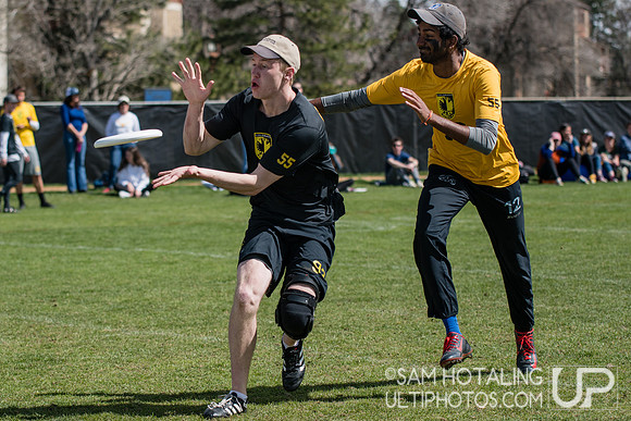Bracket play at Rocky Mountain DI Conf. Championships, Men's