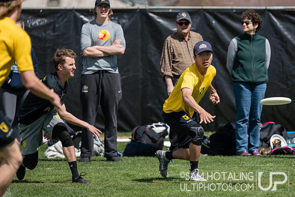 Bracket play at Rocky Mountain DI Conf. Championships, Men's