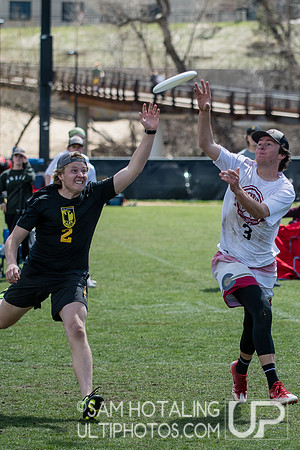 Bracket play at Rocky Mountain DI Conf. Championships, Men's