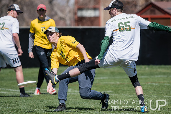 Danny Langevin breaks the mark at Rocky Mountain DI Conf. Championships, Men's