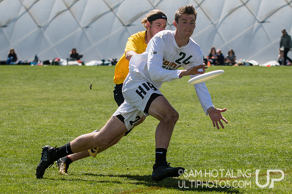 David Miller beats CJ Larson under at Rocky Mountain DI Conf. Championships, Men's