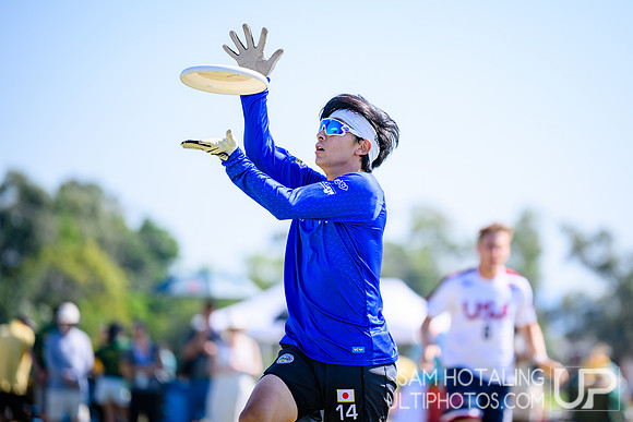 Mixed pool play during World Ultimate Championships at Runaway Bay Sports Precinct