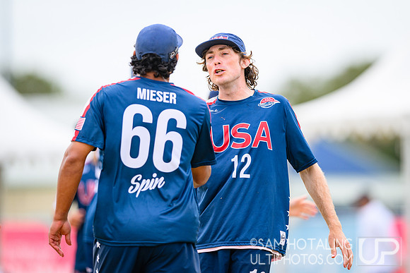 Bracket play during World Ultimate Championships at Runaway Bay Precinct