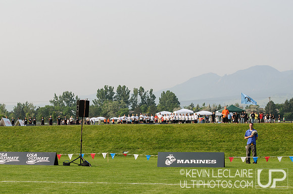 2012 USAU D-I College Championships Saturday Action