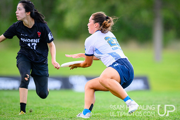 Women’s crossover play during International Club Championships at Aurora Sports Park