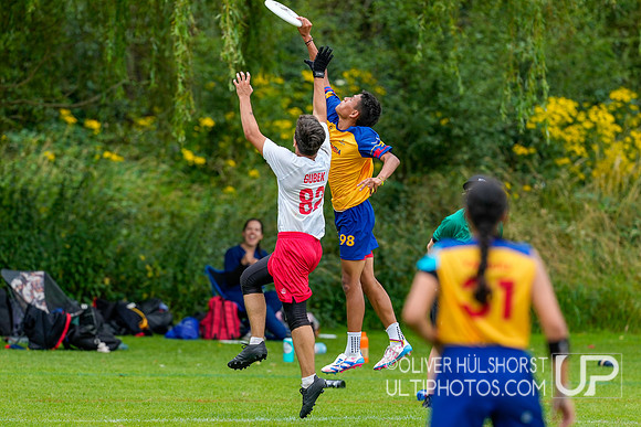 Colombia U20 Mixed v Hungary U20 Mixed WJUC Thursday Round 2