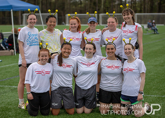 American University Team Photo -- AC 2019 Pool Play
