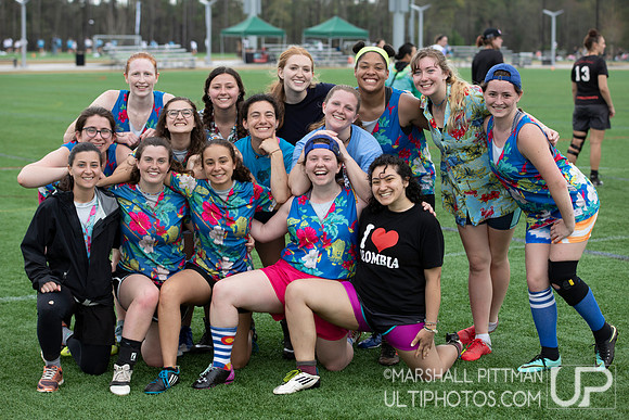 Goucher Team Photo -- AC 2019 Bracket Play