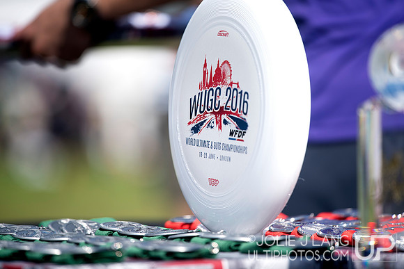 Women's Masters medal ceremony - WUGC 2016