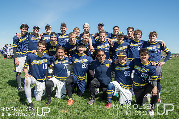USAU Great Lakes College Regionals - Team Photos