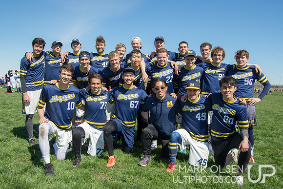USAU Great Lakes College Regionals - Team Photos