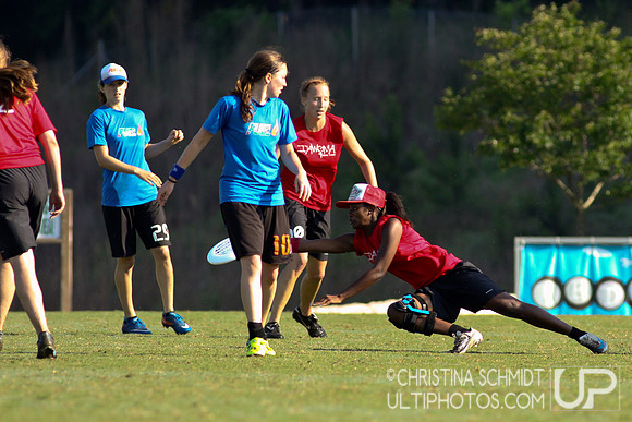 Saturday Women's Round 1 -- 2012 SE Regionals