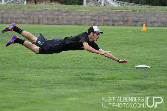 Friday Open Division action from 2012 College Nationals