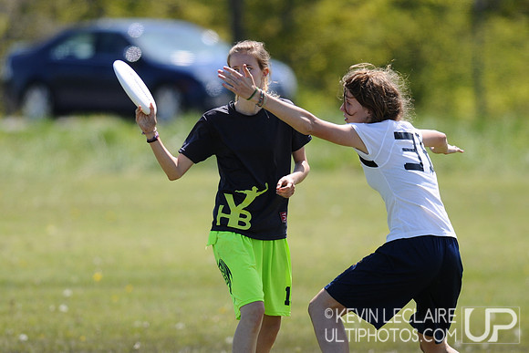 Sunday Quarterfinals - 2010 UPA High School Girls Eastern Championships