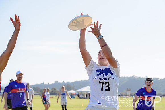 Polar Bears vs Space Heater - USA Ultimate Club Champs 2021 Pool Play R1