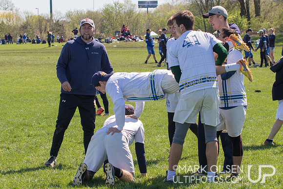 USAU Great Lakes College Regionals - DI Men's Prequarters