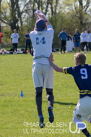 USAU Great Lakes College Regionals - DI Men's Prequarters