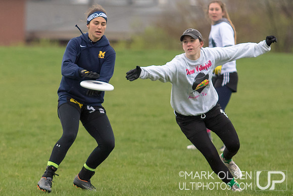USAU Great Lakes College Regionals - D1 Womens Pool Play
