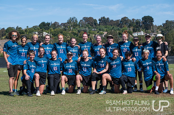 Molly Brown at the USAU National Club Championships.