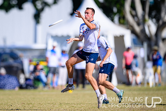 Men’s semifinals during World Ultimate Championships at Runaway Bay Sports Precinct