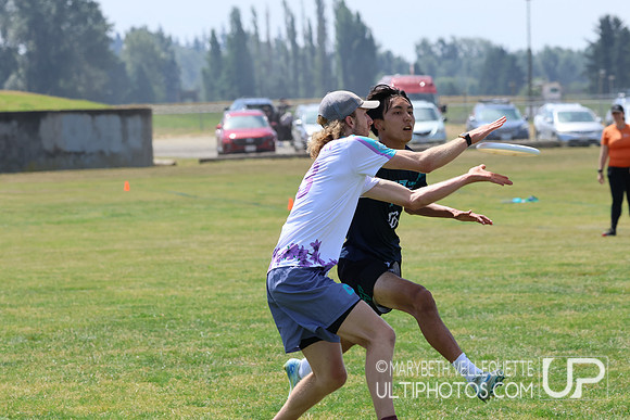 Round 2 at Select Flight West. Donuts v Steamboat in the Mixed D