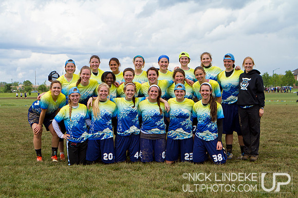 Team photo from the DIII College Championships