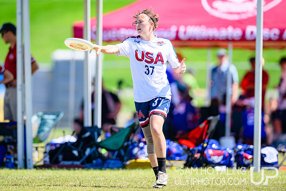 Women’s pool play during World Ultimate Championships at Runaway Bay Sports Precinct