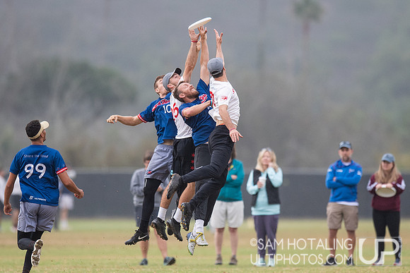 Placement play at the USAU National Club Championships.