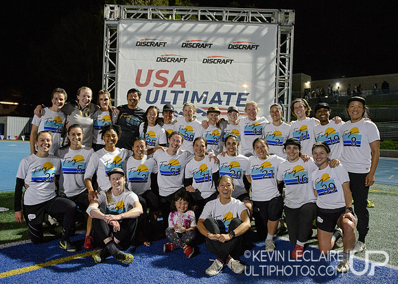 Fury Team Photo - USA Ultimate Club Champs 2