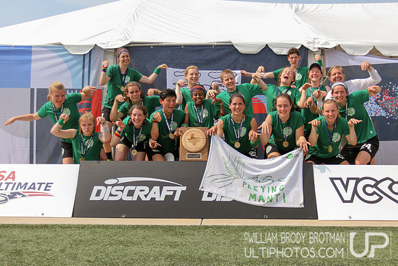 Day 2 of USA Ultimate D-III College Championships