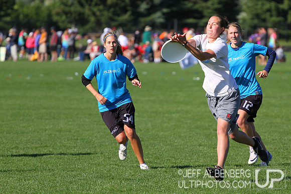 Sunday Women's Quarter-Final action from 2012 College Nationals