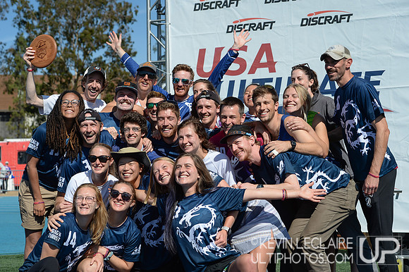 Drag'n Thrust Team Spirit Award Team Photo - USA Ultimate Club C
