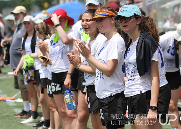 Day 2 of USA Ultimate D-III College Championships
