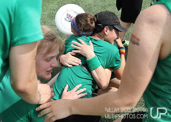 Day 2 of USA Ultimate D-III College Championships