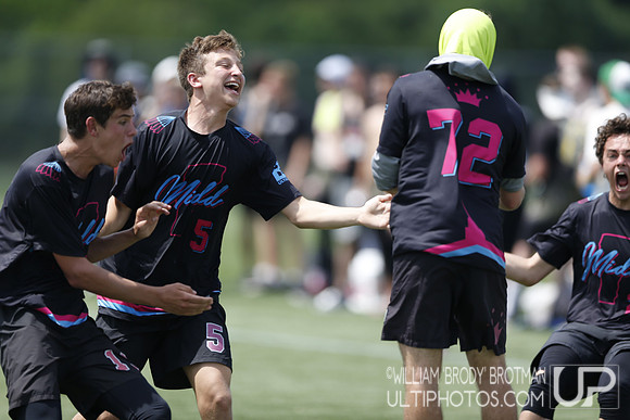 Day 2 of USA Ultimate D-III College Championships